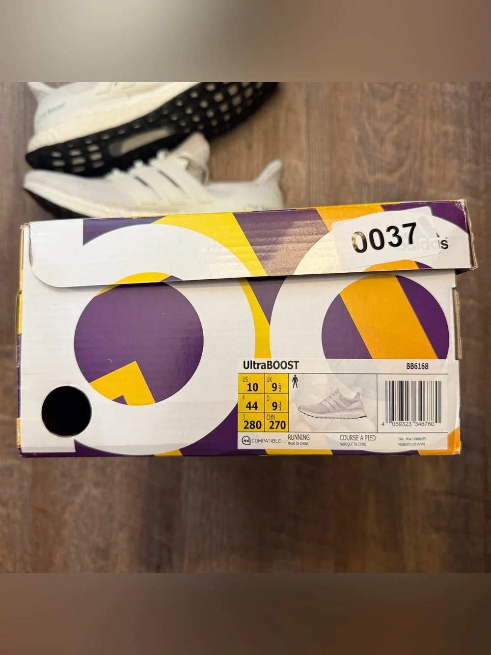 Adidas UltraBoost 4.0 Triple White Boost